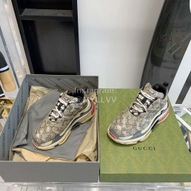Balenciaga Triples Gucci Fashion Sneakers For Men And Women