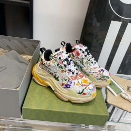 Balenciaga Triples Gucci Sneakers For Men And Women