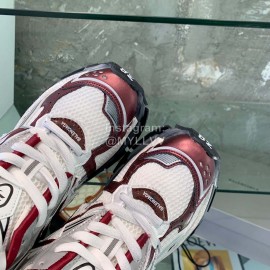 Balenciaga Clunky Sneakers For Men And Women Wine Red