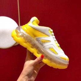 Balenciaga Triple S4 Air Cushion Sportshoes Yellow