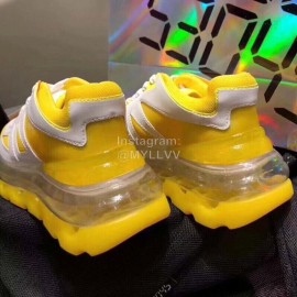 Balenciaga Triple S4 Air Cushion Sportshoes Yellow