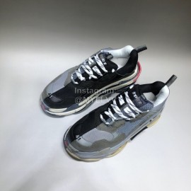 Balenciaga Fashion Mesh Sneakers For Men And Women Gray
