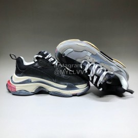 Balenciaga Fashion Mesh Sneakers For Men And Women Gray