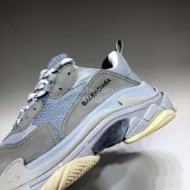 Balenciaga Fashion Mesh Sneakers For Men And Women Gray