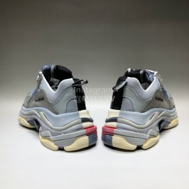 Balenciaga Fashion Mesh Sneakers For Men And Women Gray