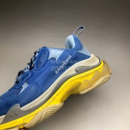 Balenciaga Fashion Mesh Sneakers For Men And Women Blue