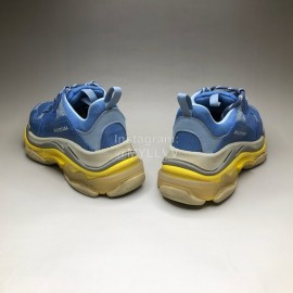 Balenciaga Fashion Mesh Sneakers For Men And Women Blue