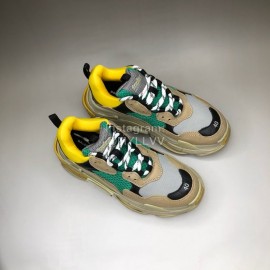 Balenciaga Fashion Mesh Sneakers For Men And Women Khaki