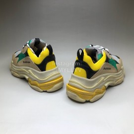 Balenciaga Fashion Mesh Sneakers For Men And Women Khaki