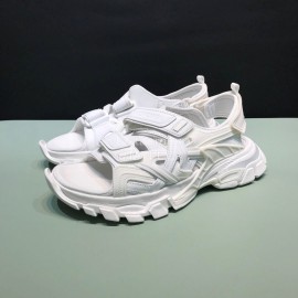 Balenciaga Triple S Non Slip Sandals For Men And Women White
