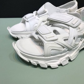 Balenciaga Triple S Non Slip Sandals For Men And Women White