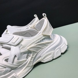Balenciaga Triple S Non Slip Sandals For Men And Women White