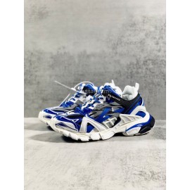 Balenciaga Fashion Hollow Mesh Sneakers For Men And Women Blue
