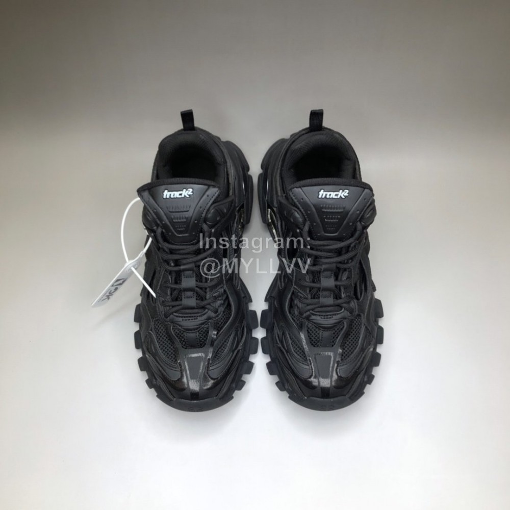 Balenciaga Fashion Hollow Mesh Sneakers For Men And Women Black