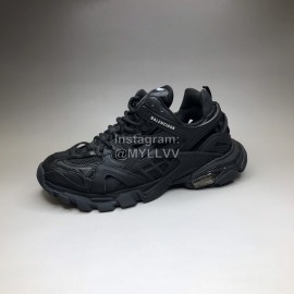 Balenciaga Fashion Hollow Mesh Sneakers For Men And Women Black