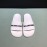 Balenciaga Fashion Letter Slippers For Men And Women White