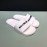 Balenciaga Fashion Letter Slippers For Men And Women White