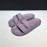 Balenciaga Fashion Letter Slippers For Men And Women Gray