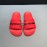 Balenciaga Fashion Letter Slippers For Men And Women Red