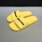 Balenciaga Fashion Letter Slippers For Men And Women Yellow