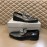 Balenciaga Calf Leather Square Head Palladium Plated BB Shoes For Men Black