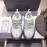 Balenciaga Triples Calf Leather Mesh Air Cushion Sneakers For Men And Women White