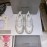 Balenciaga Triples White Calf Leather Mesh Air Cushion Sneakers For Men And Women