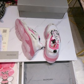 Balenciaga Triples Mesh Calf Leather Air Cushion New Sneakers For Women