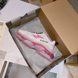 Balenciaga Triples Mesh Calf Leather Air Cushion New Sneakers For Women