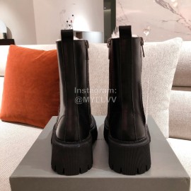 Balenciaga Winter Warm Wool Martin Boots For Women Black