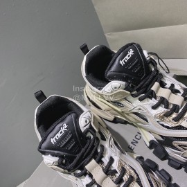 Balenciaga Track.2 Fashion Thick Soles Sneakers For Men And Women Beige