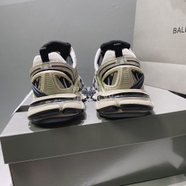 Balenciaga Track.2 Fashion Thick Soles Sneakers For Men And Women Beige