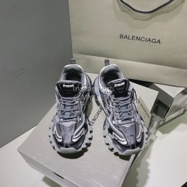 Balenciaga Track.2 Fashion Thick Soles Sneakers For Men And Women Gray