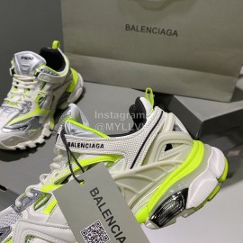 Balenciaga Track.2 Fashion Thick Soles Sneakers For Men And Women Yellow