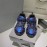 Balenciaga Track.2 Fashion Thick Soles Blue Sneakers For Men And Women