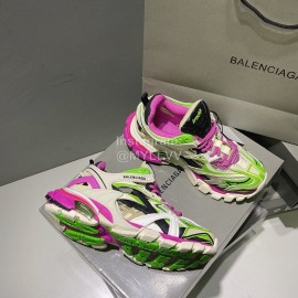 Balenciaga Track.2 New Thick Soles Sneakers For Men And Women Purple