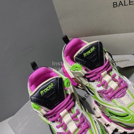 Balenciaga Track.2 New Thick Soles Sneakers For Men And Women Purple