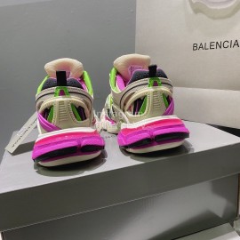 Balenciaga Track.2 New Thick Soles Sneakers For Men And Women Purple