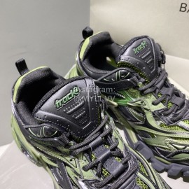 Balenciaga Track.2 New Thick Soles Sneakers For Men And Women Green