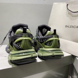 Balenciaga Track.2 New Thick Soles Sneakers For Men And Women Green