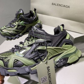 Balenciaga Track.2 New Thick Soles Sneakers For Men And Women Green