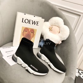 Balenciaga Fashion Couple Elastic Sock Shoes 