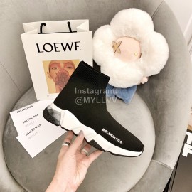 Balenciaga Fashion Couple Elastic Sock Shoes 