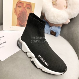 Balenciaga Fashion Couple Elastic Sock Shoes 