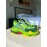 Balenciaga Cowhide Mesh Thick Soled Green Sneakers For Men And Women