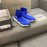 Balenciaga Blue Double Layer Gold Silk High Elastic Knitted Cotton Boots For Women
