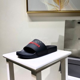 Balenciaga Fashion Red Letter Printing Light Slippers For Men And Women