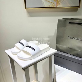 Balenciaga Fashion Letter Printing Light Slippers For Men And Women White