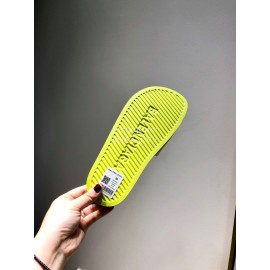 Balenciaga Fashion Letter Printing Light Slippers For Men And Women Yellow