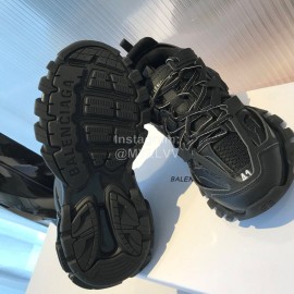 Balenciaga Triple-S 3.0 Black Retro Sneakers For Men And Women